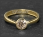 Preview: Gold Brillant Ring 0,69ct VS1; 585 Gelbgold